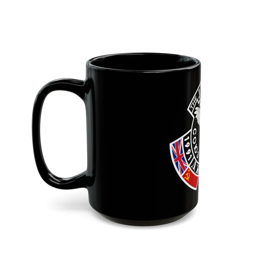 Soyuz TM-12 (Soyuz Programme) Black Coffee Mug-Go Mug Yourself