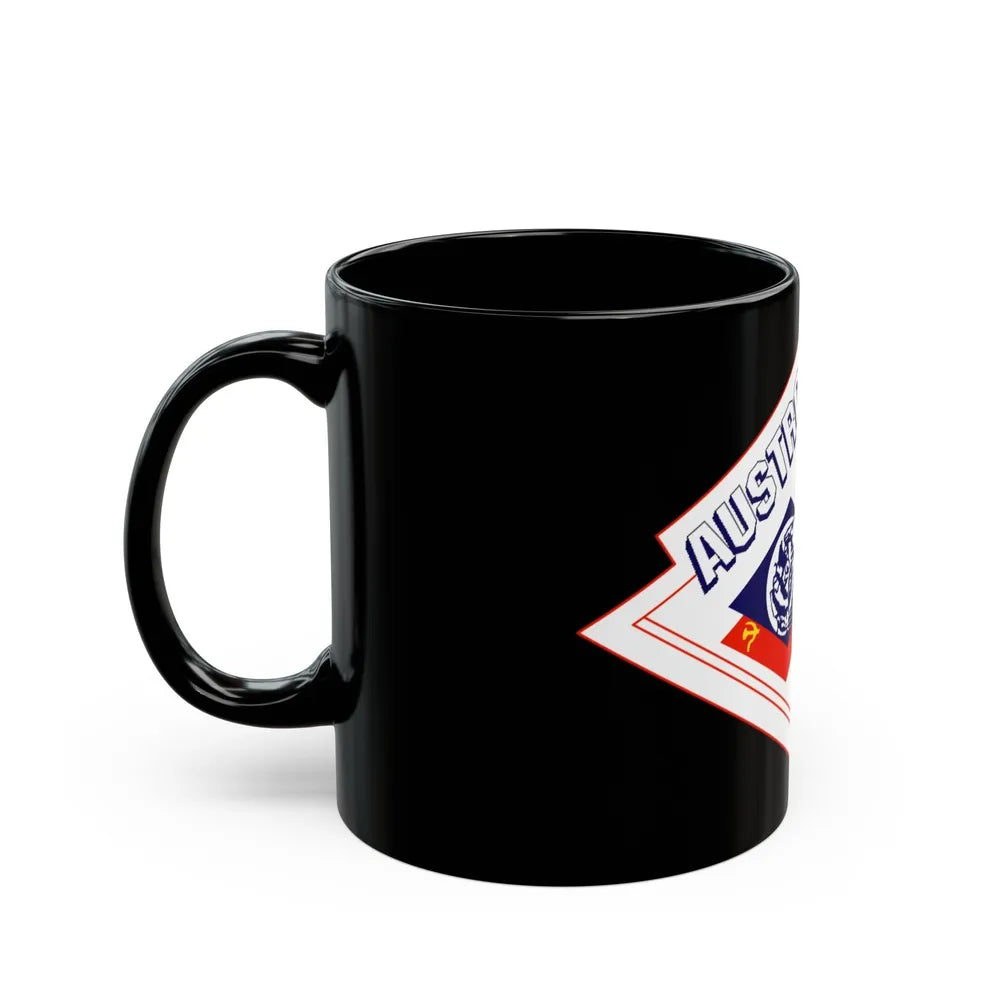 Soyuz TM-13 (Soyuz Programme) Black Coffee Mug-Go Mug Yourself