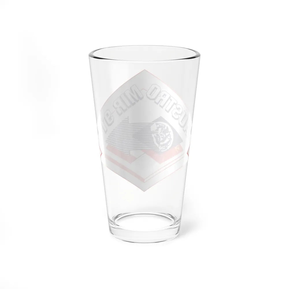 Soyuz TM-13 (Soyuz Space Programme) Pint Glass 16oz - Go Mug Yourself