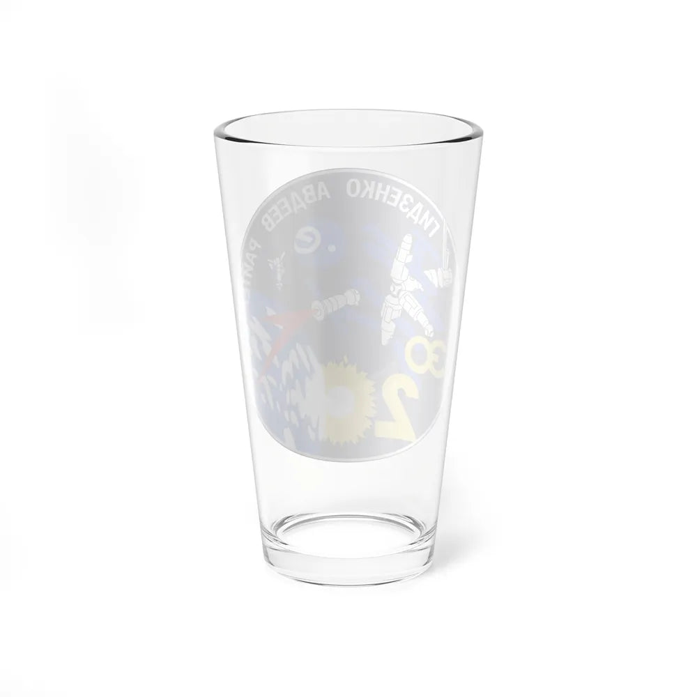 Soyuz TM-22 (Soyuz Space Programme) Pint Glass 16oz - Go Mug Yourself