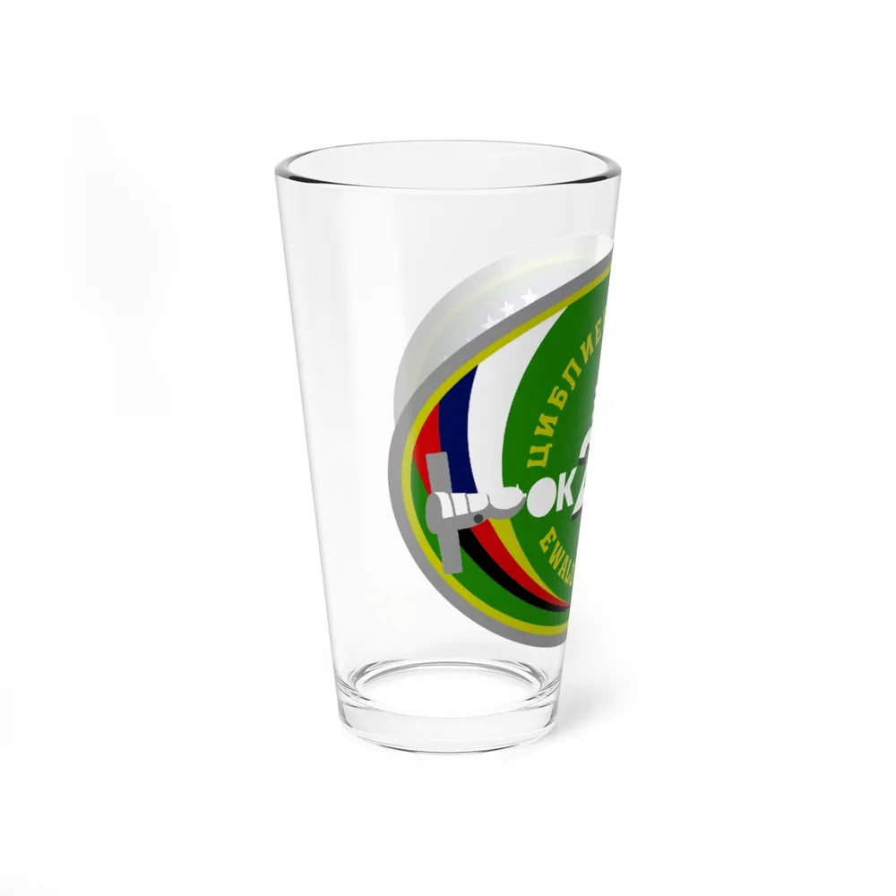 Soyuz TM-25 (Soyuz Space Programme) Pint Glass 16oz - Go Mug Yourself