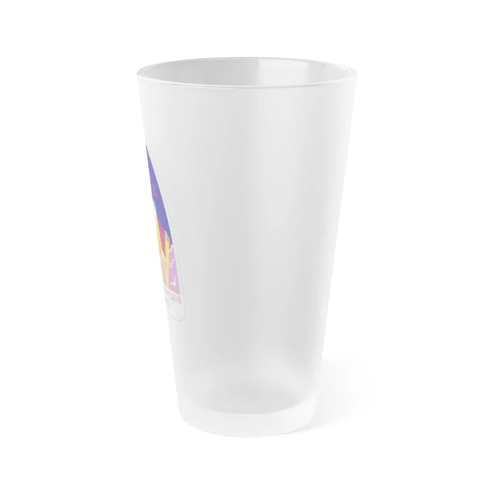 Soyuz TM-26 (Soyuz Space Programme) Frosted Pint Glass 16oz-Go Mug Yourself