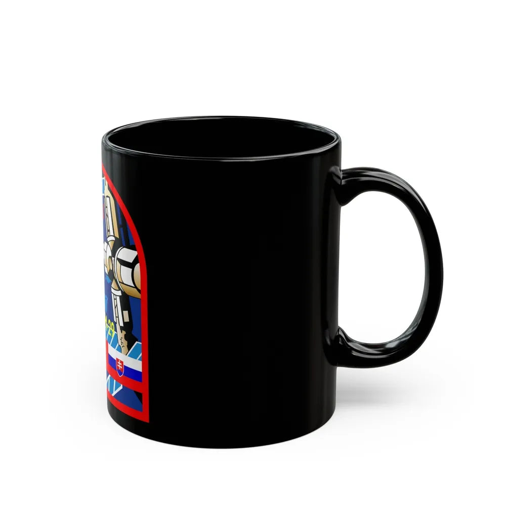 Soyuz TM-29 (Soyuz Programme) Black Coffee Mug-Go Mug Yourself