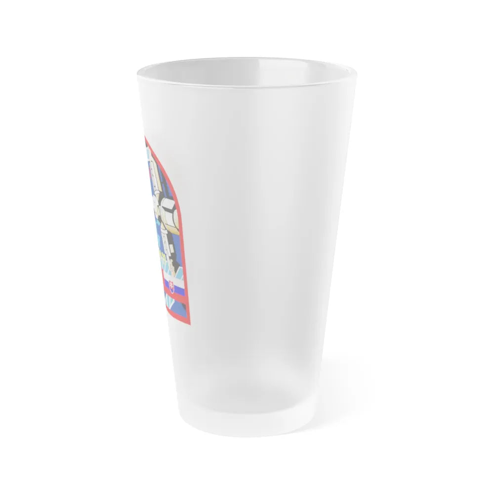 Soyuz TM-29 (Soyuz Space Programme) Frosted Pint Glass 16oz-Go Mug Yourself