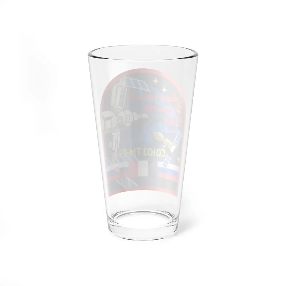 Soyuz TM-29 (Soyuz Space Programme) Pint Glass 16oz - Go Mug Yourself