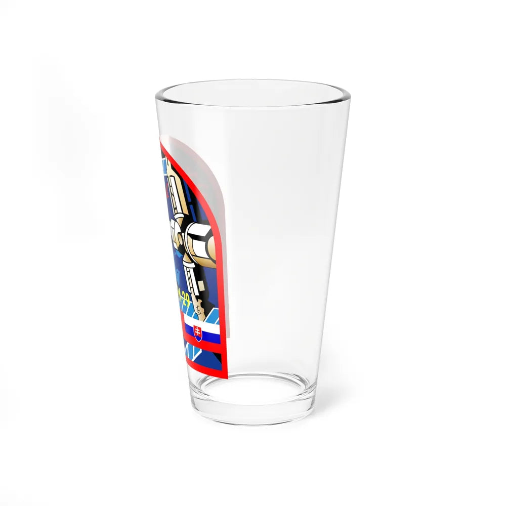 Soyuz TM-29 (Soyuz Space Programme) Pint Glass 16oz - Go Mug Yourself