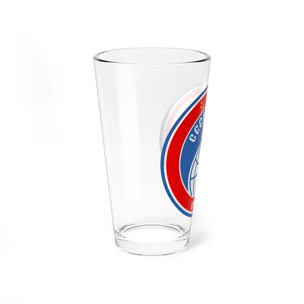 Soyuz TM-3 (Soyuz Space Programme) Pint Glass 16oz - Go Mug Yourself