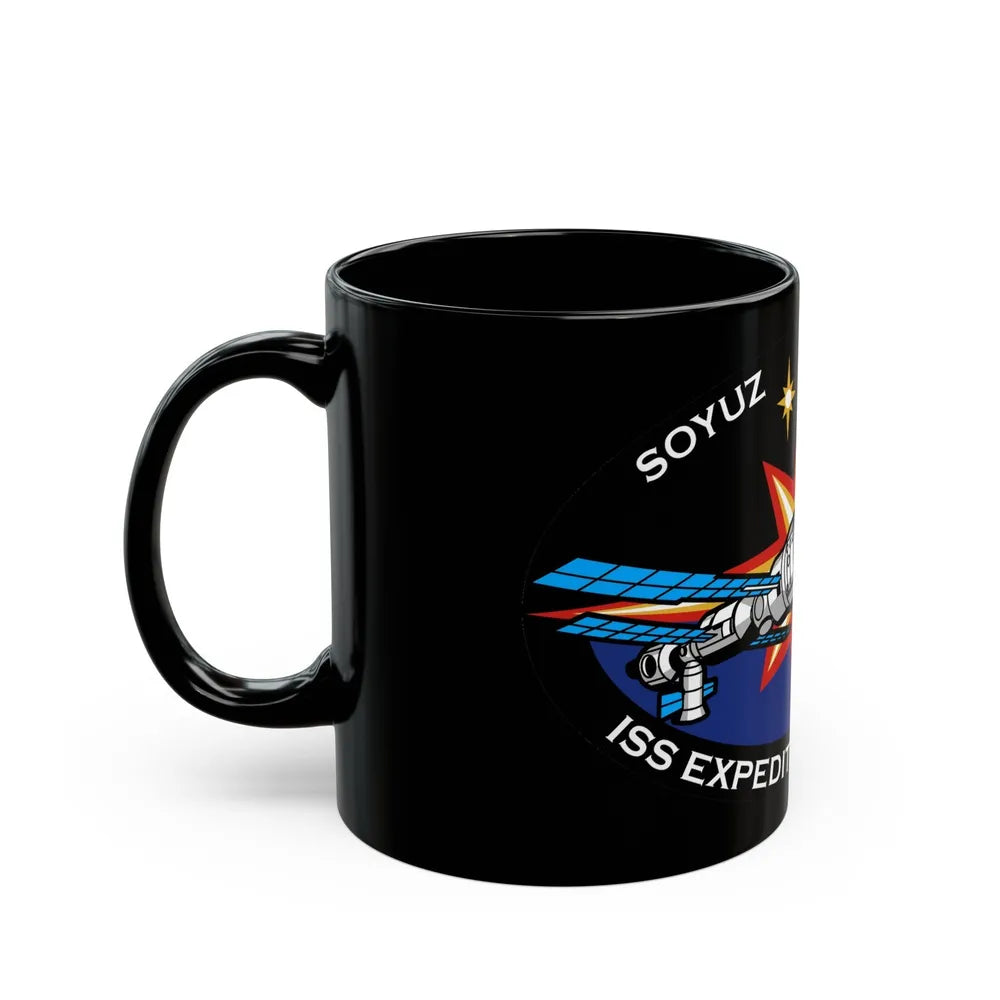 Soyuz TM-31 (Soyuz Programme) Black Coffee Mug-Go Mug Yourself