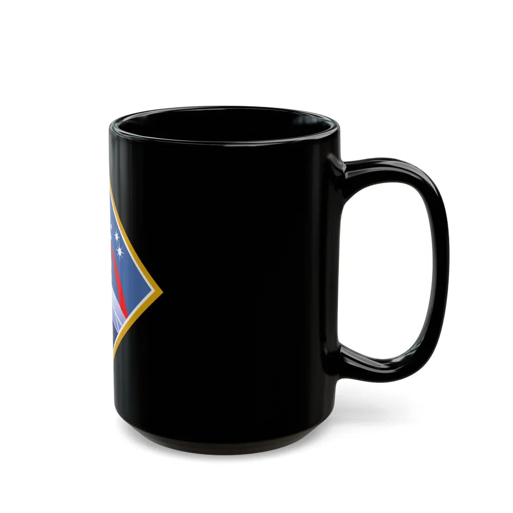 Soyuz TM-5 (Soyuz Programme) Black Coffee Mug-Go Mug Yourself