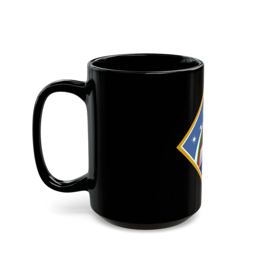 Soyuz TM-5 (Soyuz Programme) Black Coffee Mug-Go Mug Yourself