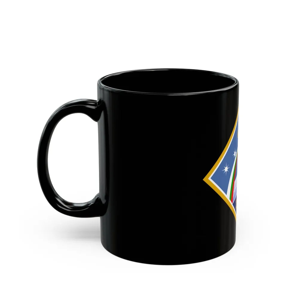 Soyuz TM-5 (Soyuz Programme) Black Coffee Mug-Go Mug Yourself
