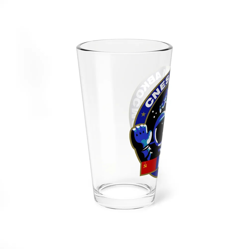Soyuz TM-7 (Soyuz Space Programme) Pint Glass 16oz - Go Mug Yourself