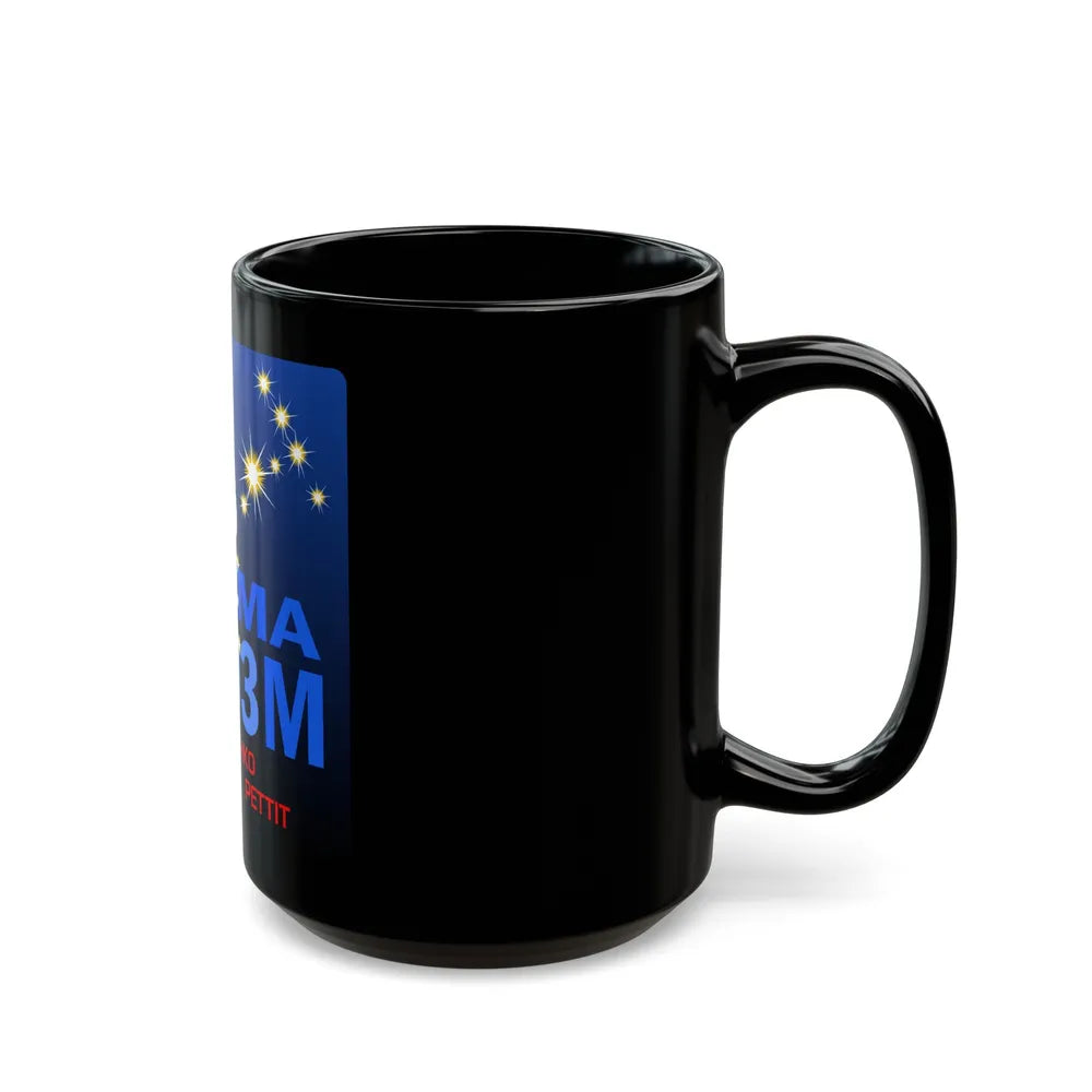 Soyuz TMA-03M (Soyuz Programme) Black Coffee Mug-Go Mug Yourself