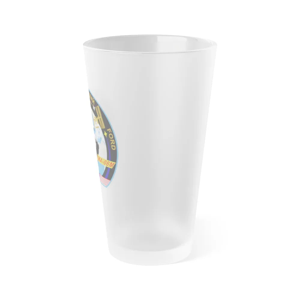 Soyuz TMA-06M (Soyuz Space Programme) Frosted Pint Glass 16oz-Go Mug Yourself