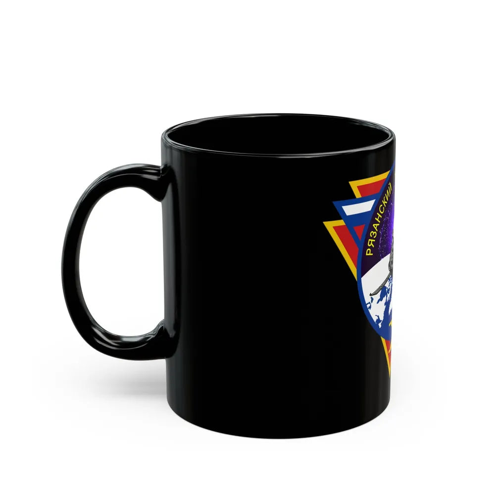 Soyuz TMA-10M (Soyuz Programme) Black Coffee Mug-Go Mug Yourself