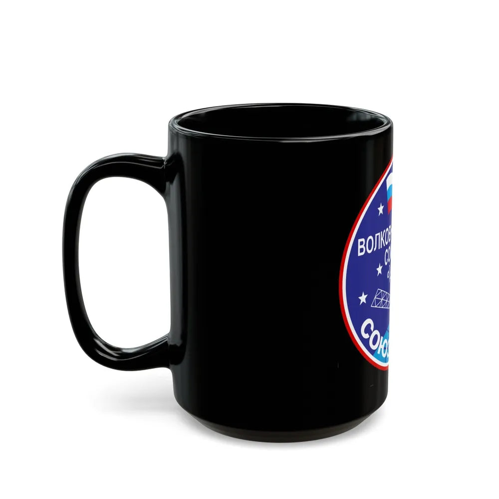 Soyuz TMA-12 (Soyuz Programme) Black Coffee Mug-Go Mug Yourself