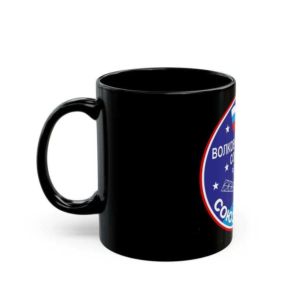 Soyuz TMA-12 (Soyuz Programme) Black Coffee Mug-Go Mug Yourself