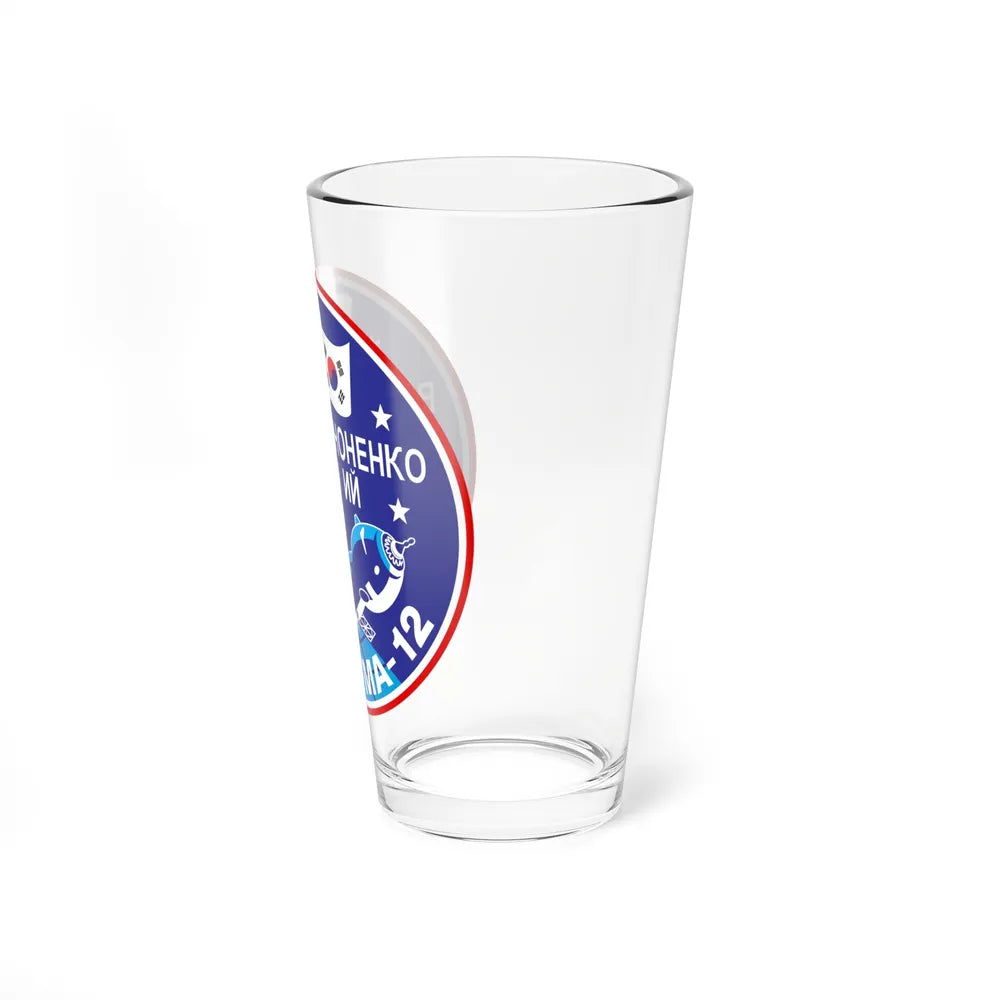 Soyuz TMA-12 (Soyuz Space Programme) Pint Glass 16oz - Go Mug Yourself