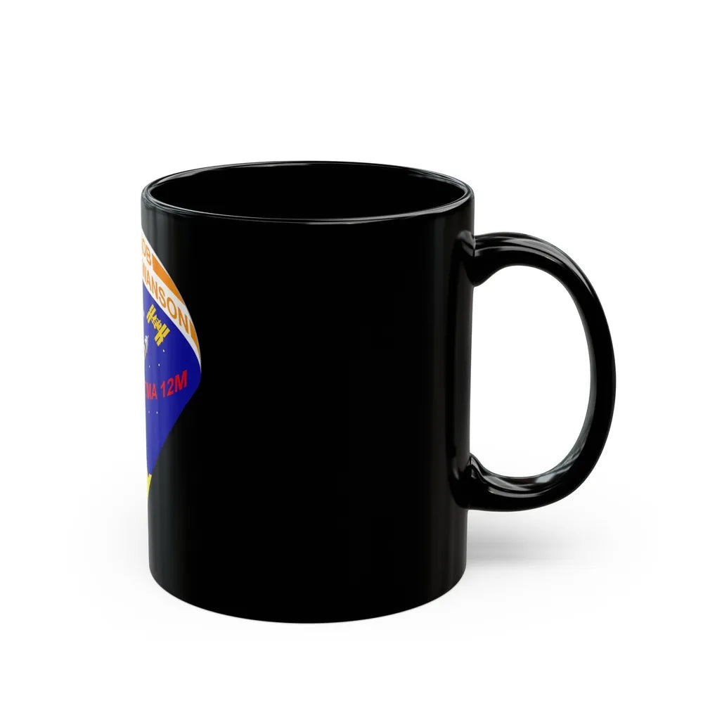 Soyuz TMA-12M (Soyuz Programme) Black Coffee Mug-Go Mug Yourself