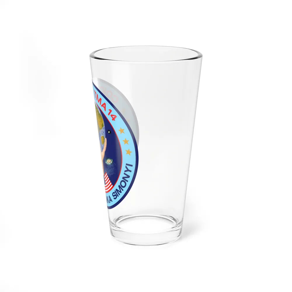Soyuz TMA-14 (Soyuz Space Programme) Pint Glass 16oz - Go Mug Yourself