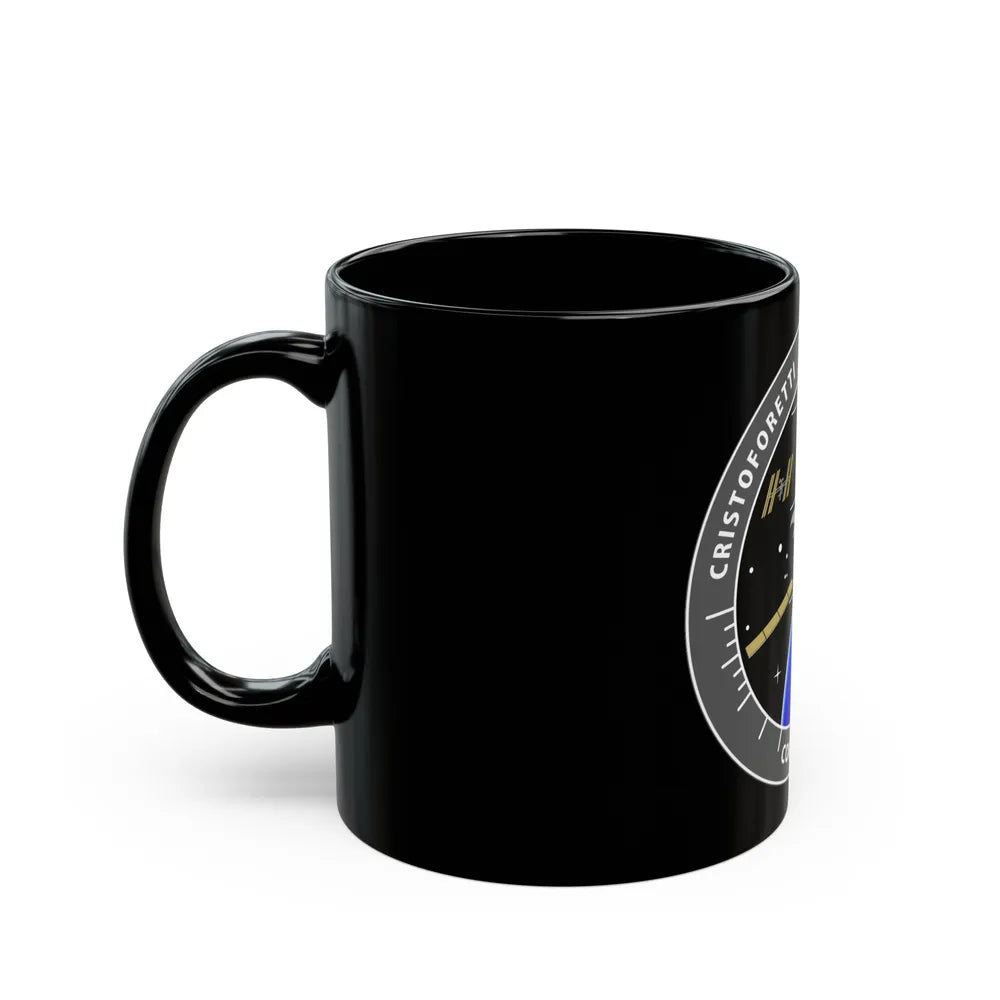 Soyuz TMA-15M (Soyuz Programme) Black Coffee Mug-Go Mug Yourself