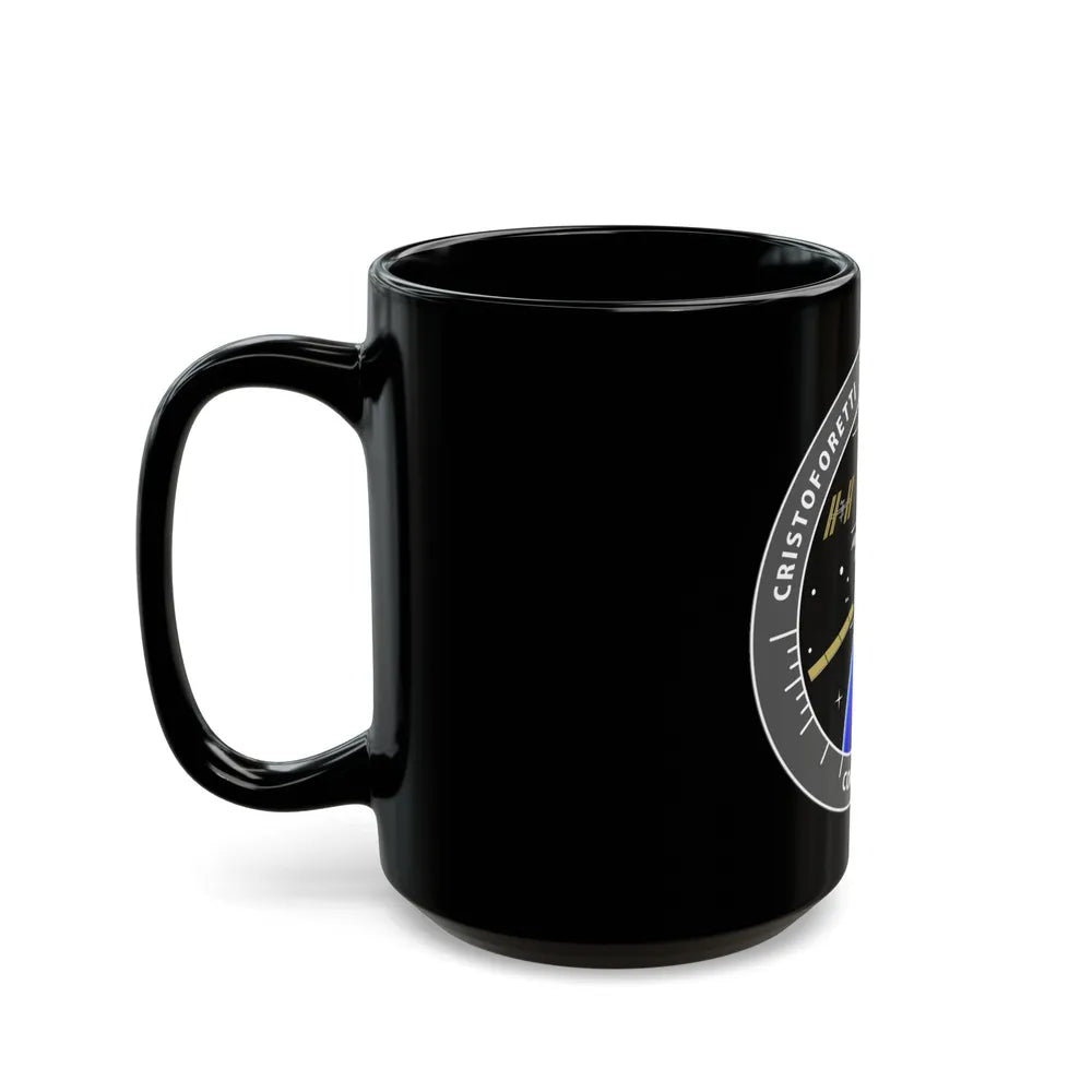 Soyuz TMA-15M (Soyuz Programme) Black Coffee Mug-Go Mug Yourself