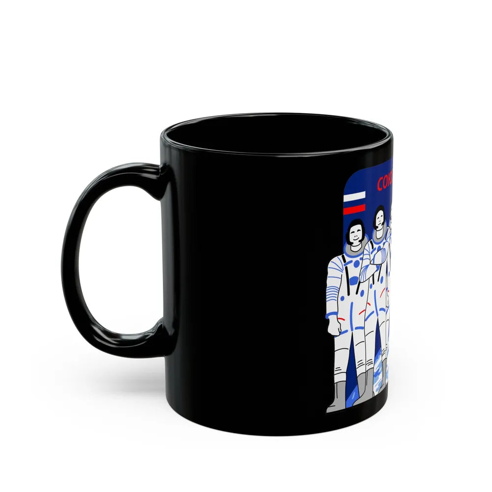 Soyuz TMA-18 (Soyuz Programme) Black Coffee Mug-Go Mug Yourself