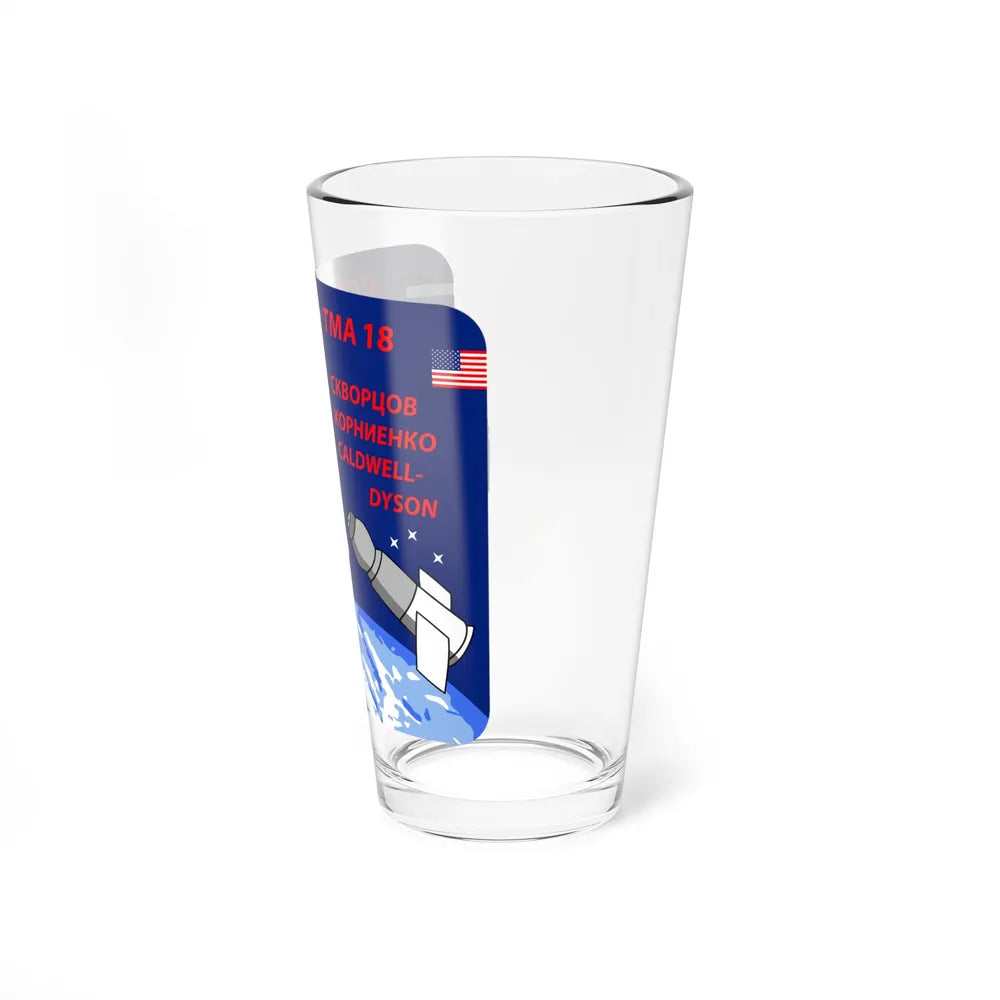 Soyuz TMA-18 (Soyuz Space Programme) Pint Glass 16oz - Go Mug Yourself