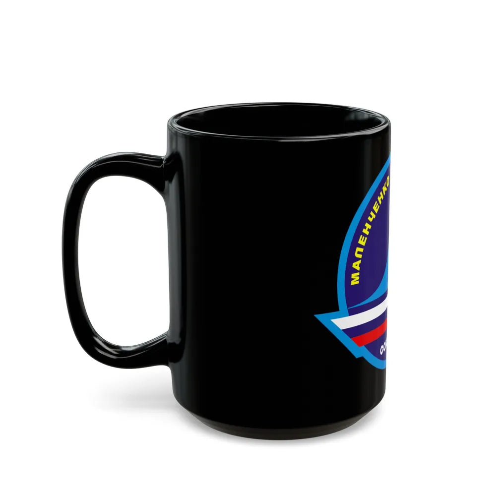 Soyuz TMA-2 (Soyuz Programme) Black Coffee Mug-Go Mug Yourself