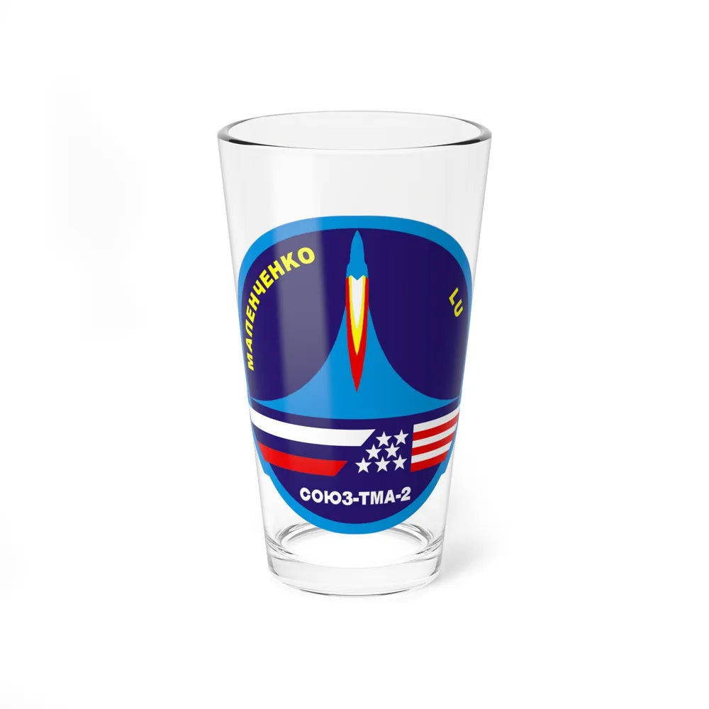 Soyuz TMA-2 (Soyuz Space Programme) Pint Glass 16oz 16oz - Go Mug Yourself