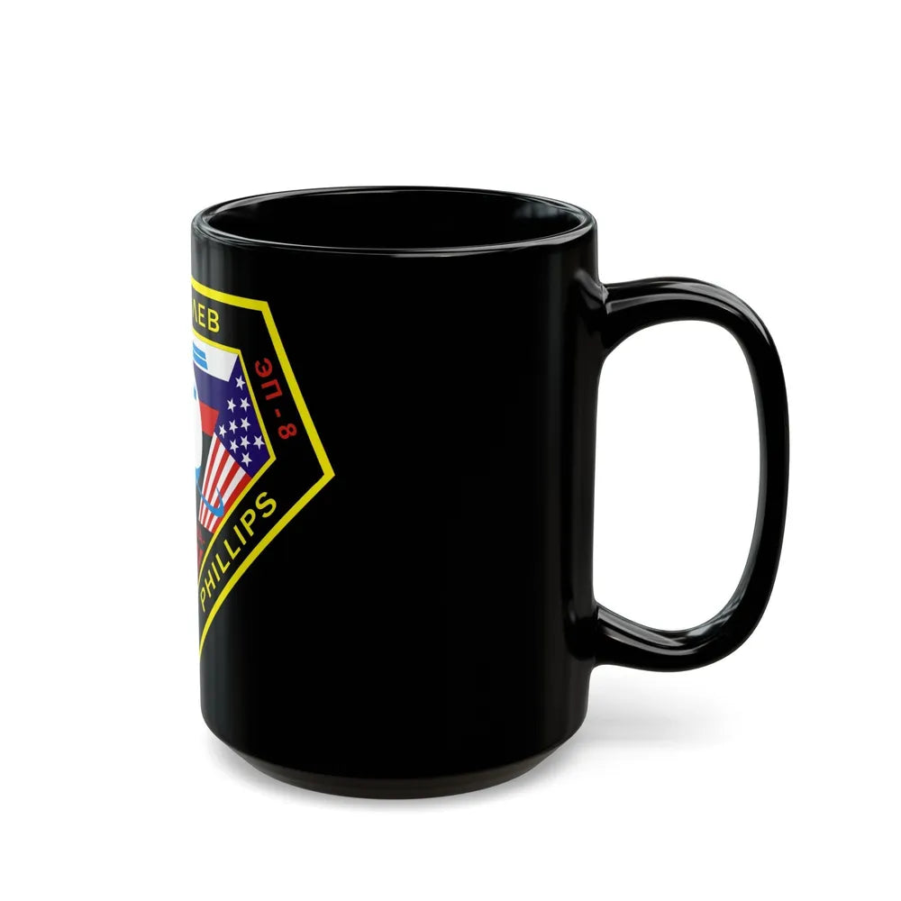 Soyuz TMA-6 (Soyuz Programme) Black Coffee Mug-Go Mug Yourself