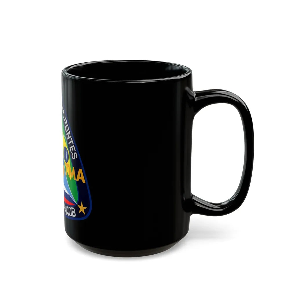 Soyuz TMA-8 (Soyuz Programme) Black Coffee Mug-Go Mug Yourself