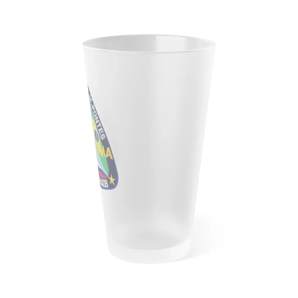 Soyuz TMA-8 (Soyuz Space Programme) Frosted Pint Glass 16oz-Go Mug Yourself