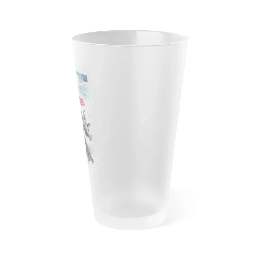 SPACE AMOEBA (YOG MONSTER FROM SPACE) 1970 Movie Poster - Frosted Pint Glass 16oz - Go Mug Yourself
