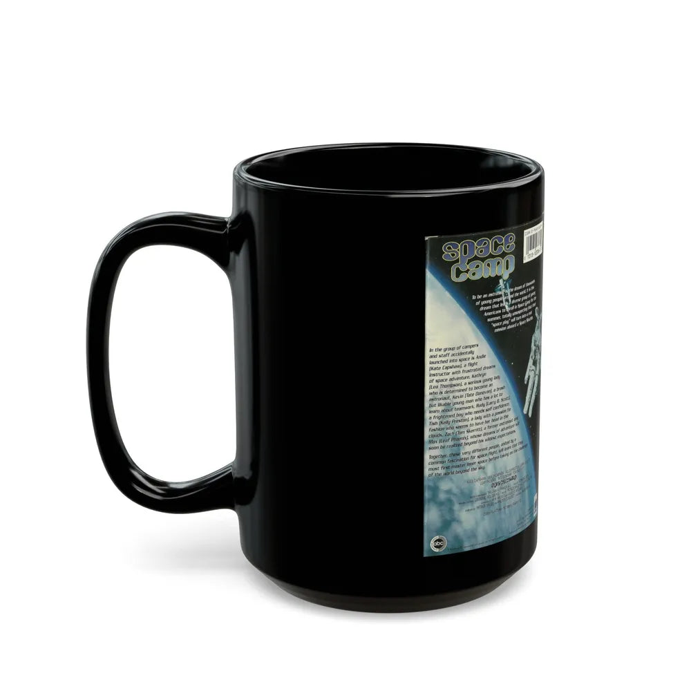 SPACE CAMP (VHS COVER) - Black Coffee Mug-Go Mug Yourself