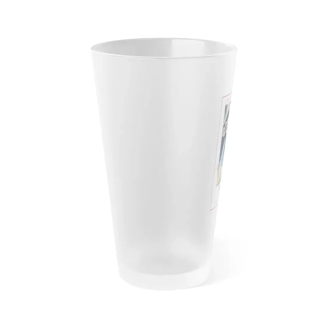 SPACE LOVE 1972 Movie Poster - Frosted Pint Glass 16oz - Go Mug Yourself