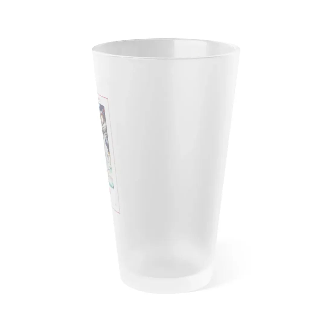 SPACE LOVE 1972 Movie Poster - Frosted Pint Glass 16oz - Go Mug Yourself