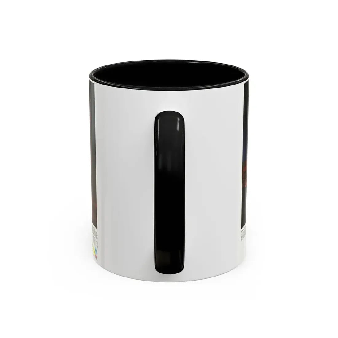 Space - MARS, Dusty Face of (1973) (Map) Accent Coffee Mug - Go Mug Yourself
