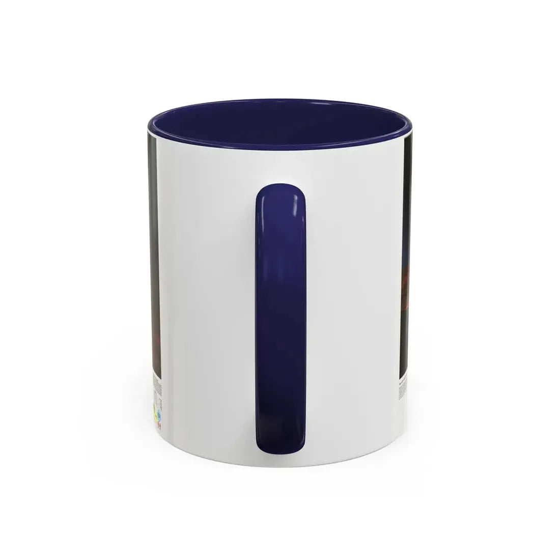 Space - MARS, Dusty Face of (1973) (Map) Accent Coffee Mug - Go Mug Yourself