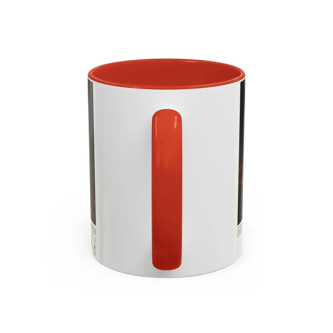 Space - MARS, Dusty Face of (1973) (Map) Accent Coffee Mug - Go Mug Yourself