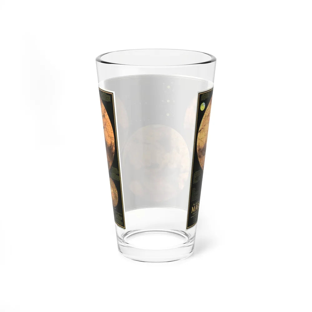 Space - MARS The Red Planet (1973) (Map) Pint Glass 16oz-Go Mug Yourself