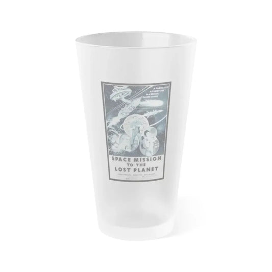 SPACE MISSION TO LOST PLANET (HORROR OF THE BLOOD MONSTERS) 1970 Movie Poster - Frosted Pint Glass 16oz 16oz Frosted - Go Mug Yourself