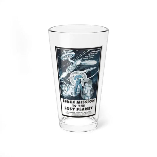 SPACE MISSION TO LOST PLANET (HORROR OF THE BLOOD MONSTERS) 1970 Movie Poster - Pint Glass 16oz 16oz - Go Mug Yourself