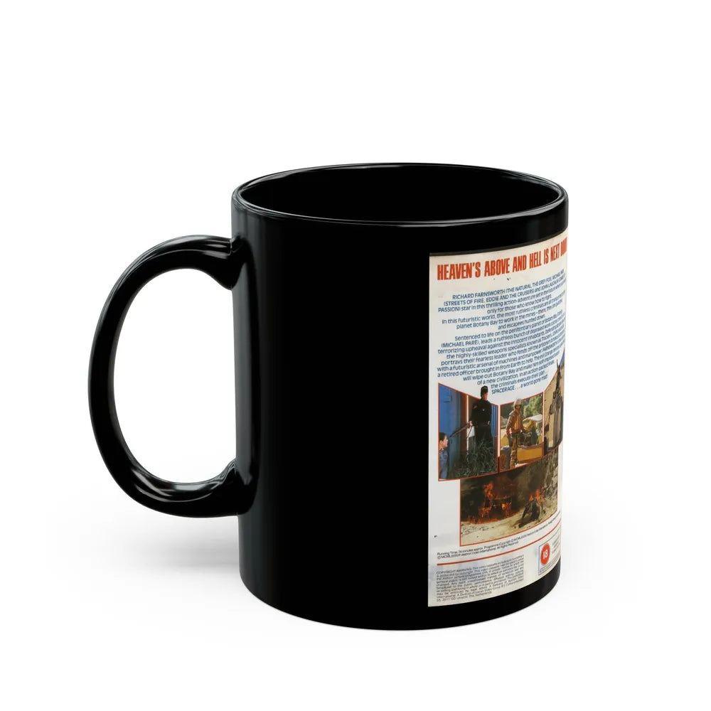 SPACERAGE (VHS COVER) - Black Coffee Mug-Go Mug Yourself