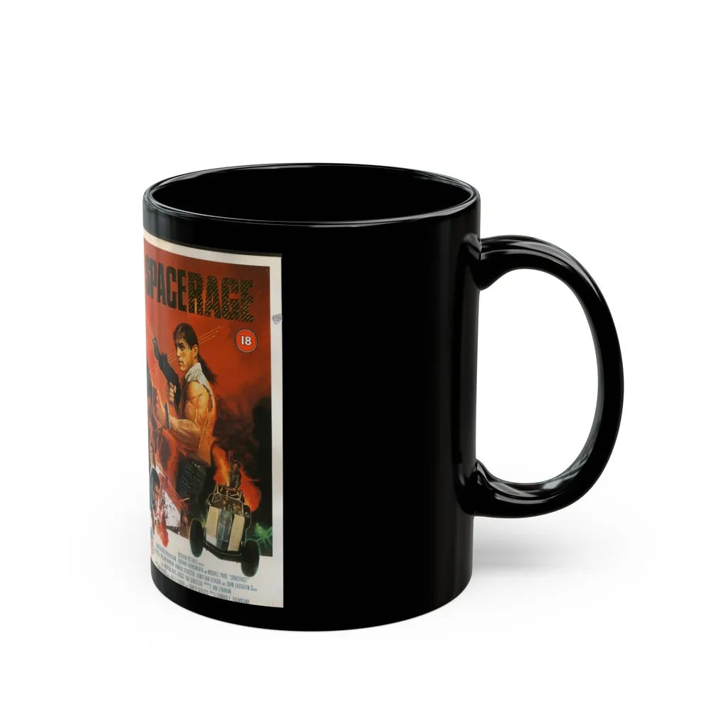 SPACERAGE (VHS COVER) - Black Coffee Mug-Go Mug Yourself