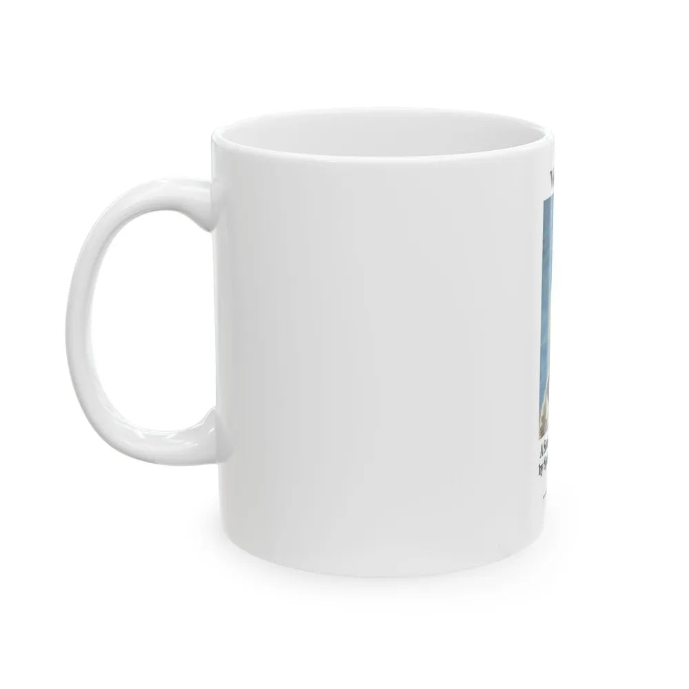 Sparks 1972 (Music Poster) White Coffee Mug-Go Mug Yourself