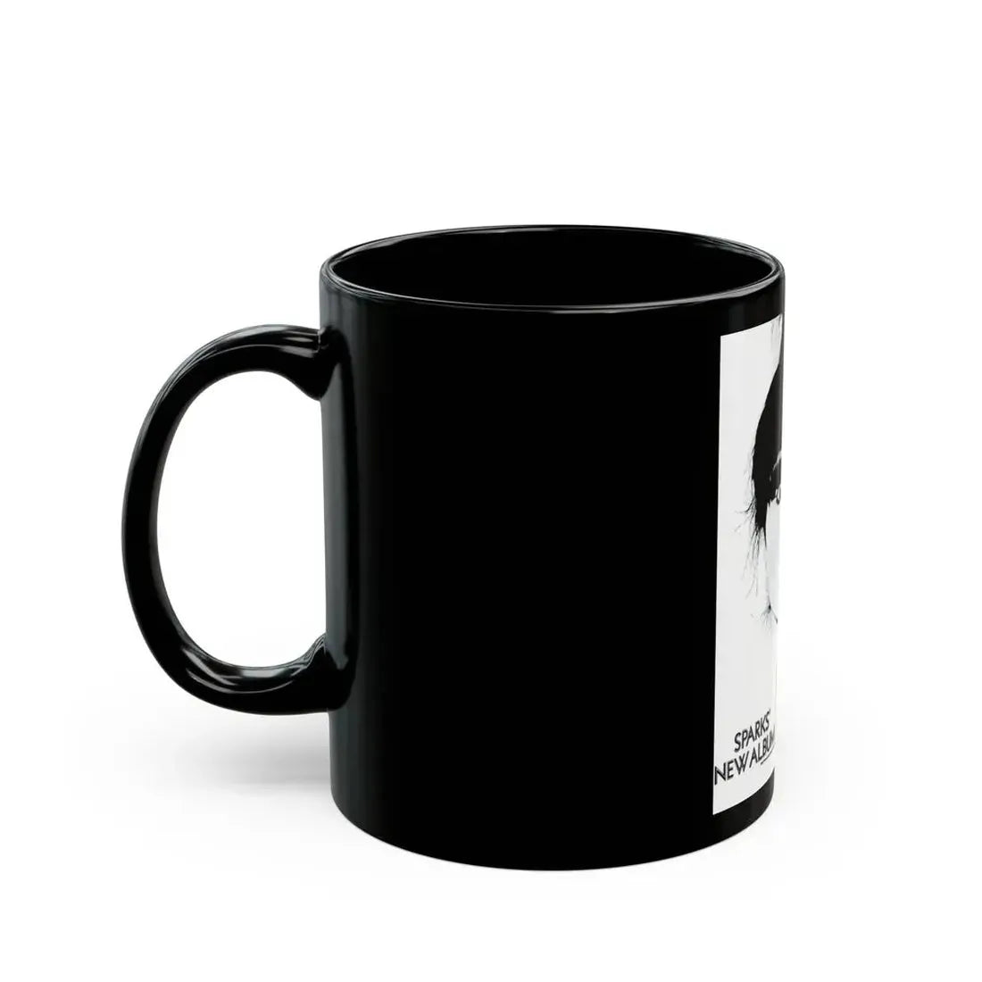 Sparks 1974 (Music Poster) Black Coffee Mug - Go Mug Yourself