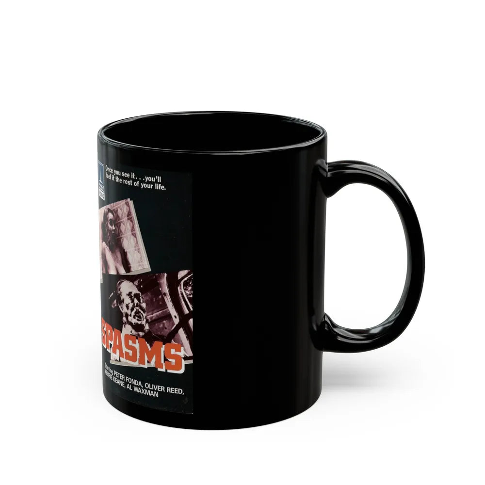 SPASMS (VHS COVER) - Black Coffee Mug-Go Mug Yourself