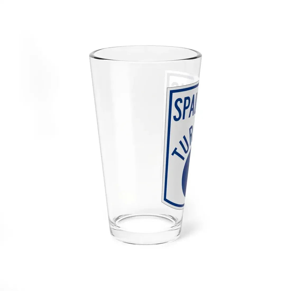 Spaulding Turnpike (New Hampshire) (Road Sign) Pint Glss 16oz - Go Mug Yourself