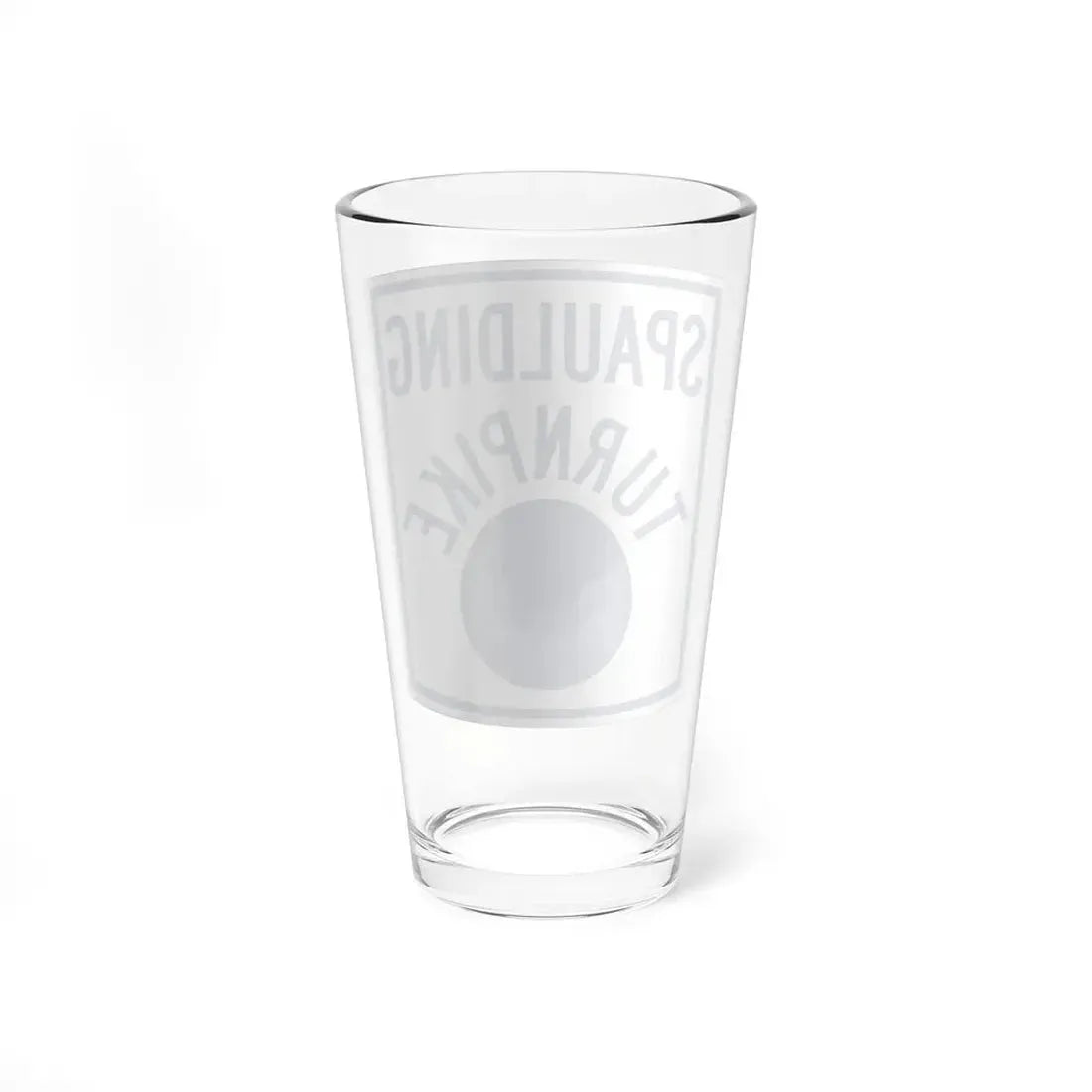 Spaulding Turnpike (New Hampshire) (Road Sign) Pint Glss 16oz - Go Mug Yourself